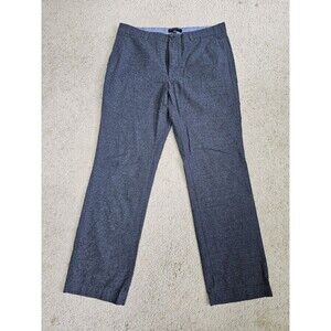 Banana Republic Aiden Fit Pant Mens 34×30 Gray Casual Flat Front Chino
